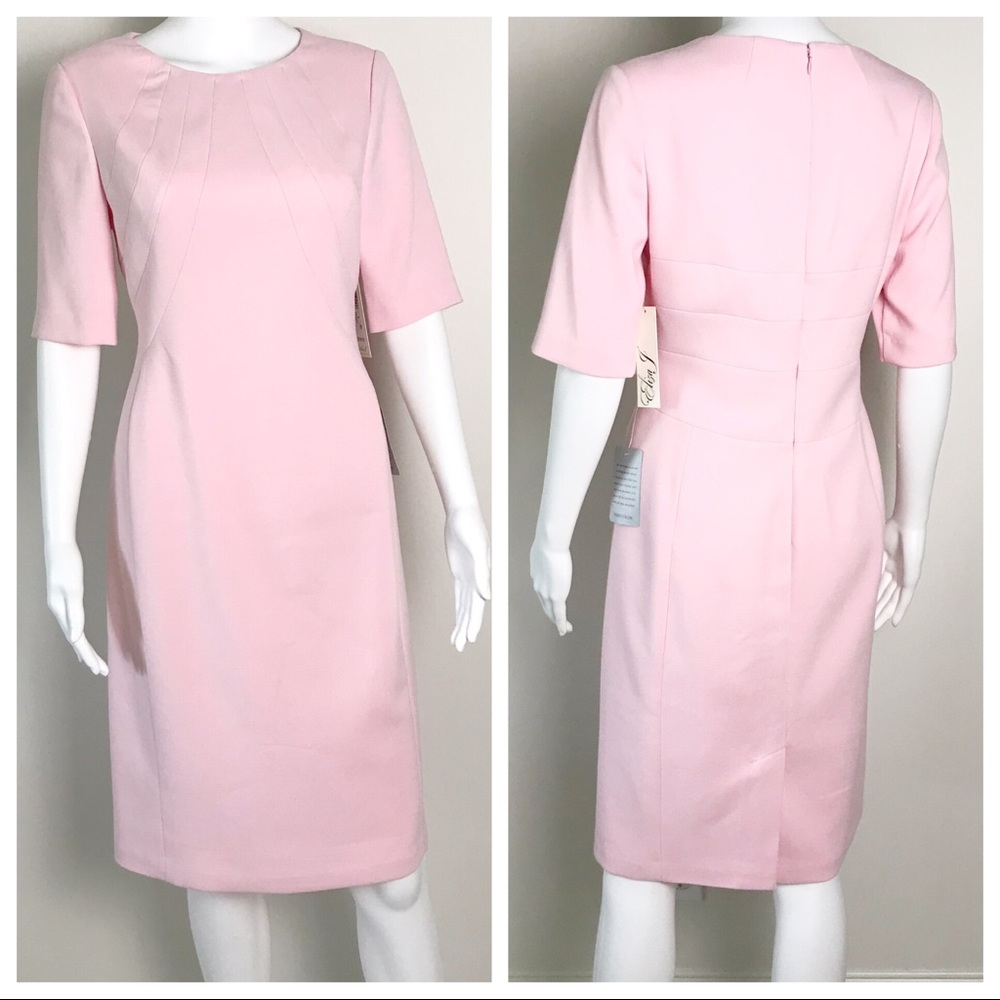 Eliza J Pink Sheath Dress 8 NWT $148